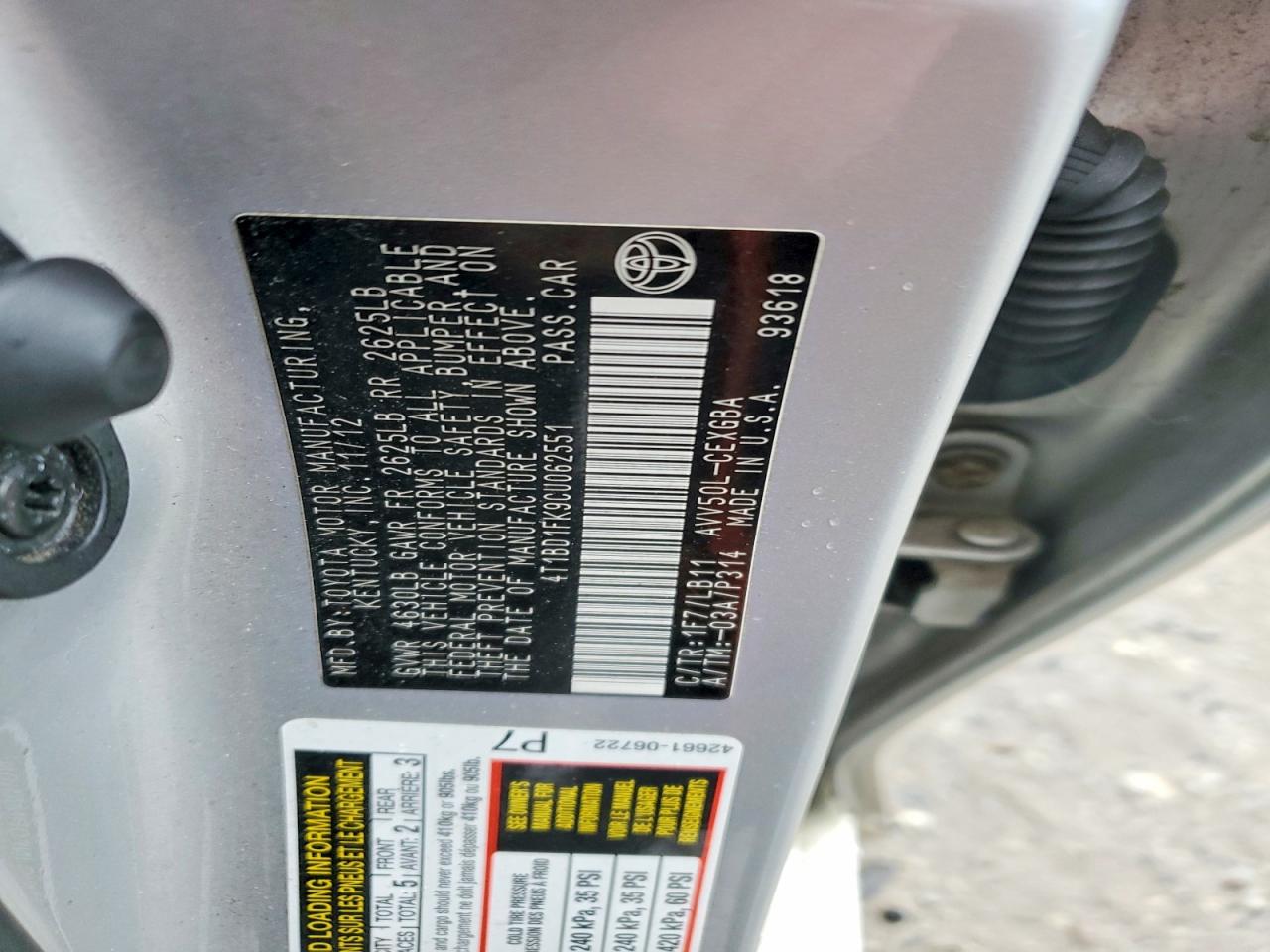 Toyota Camry Xle