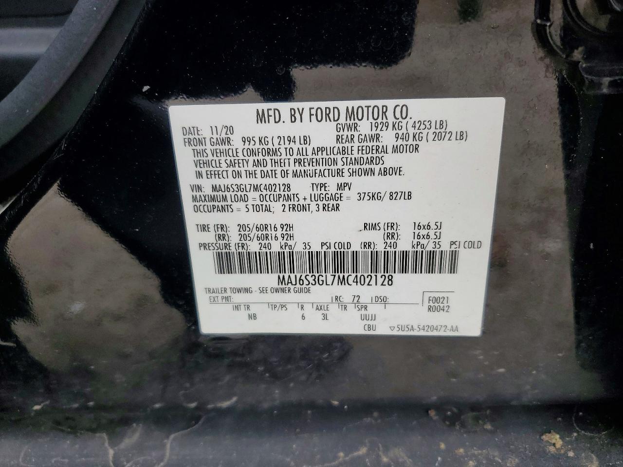 Ford EcoSport Se