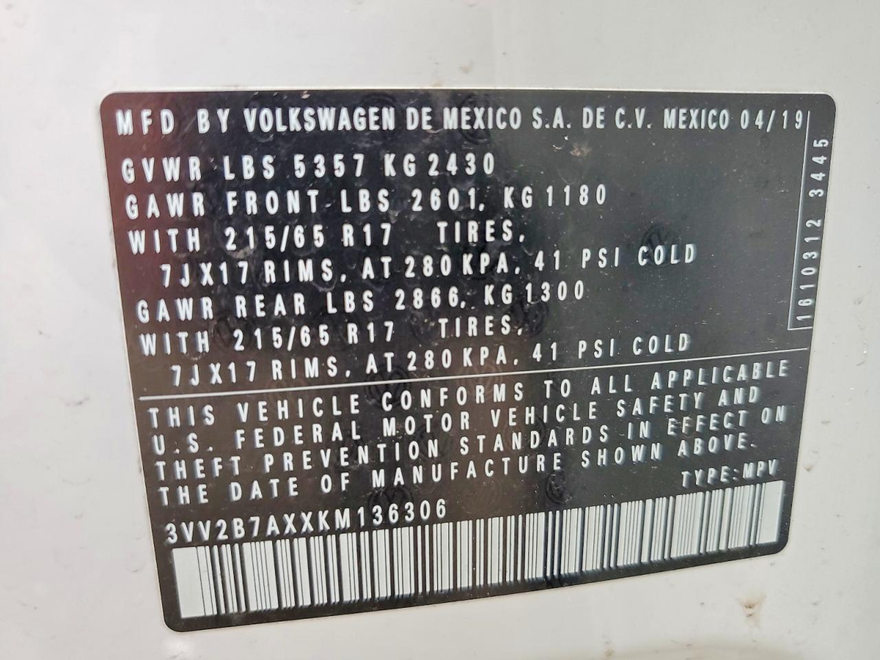 Volkswagen Tiguan Se