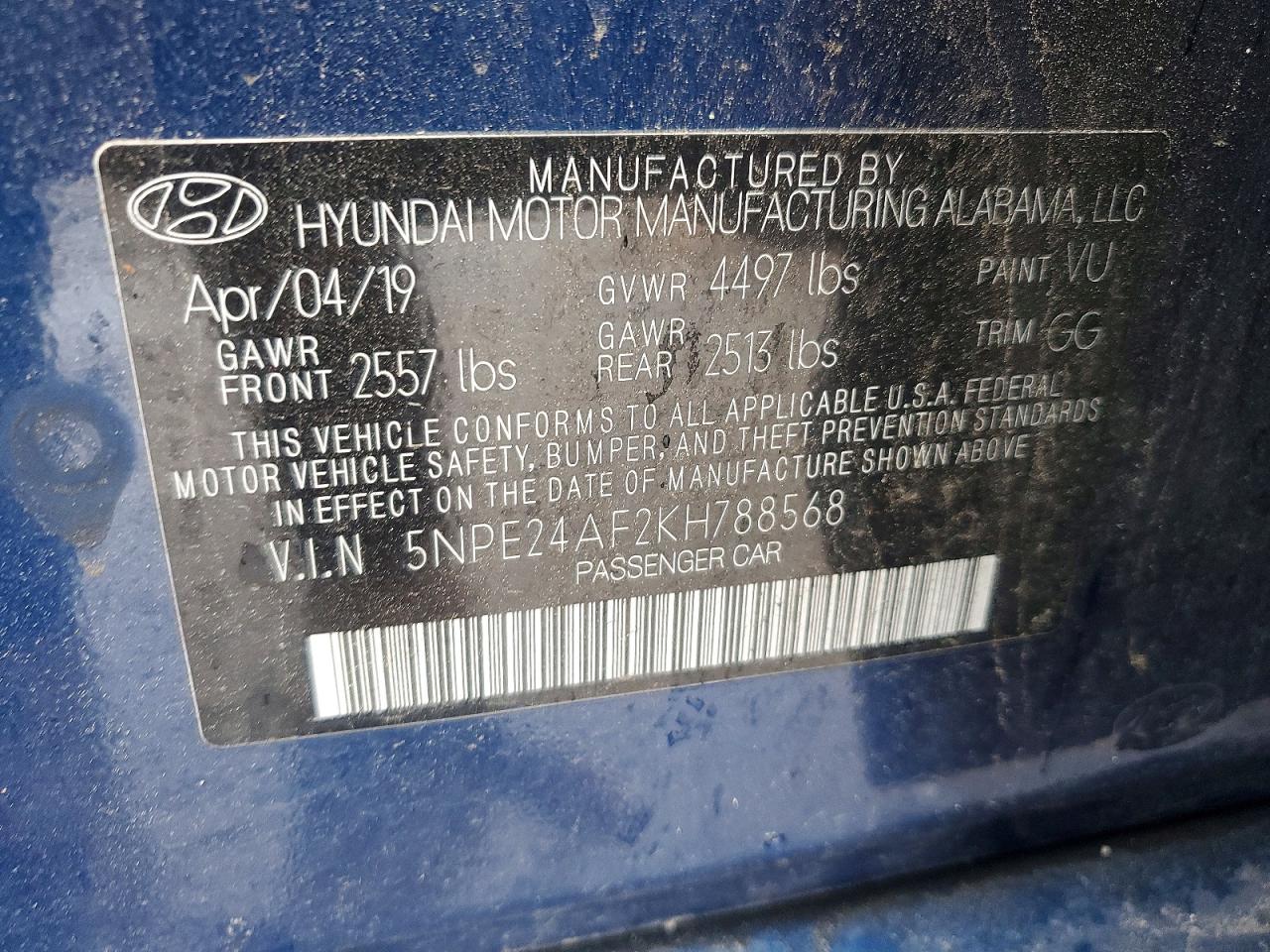 Hyundai SONATA Se