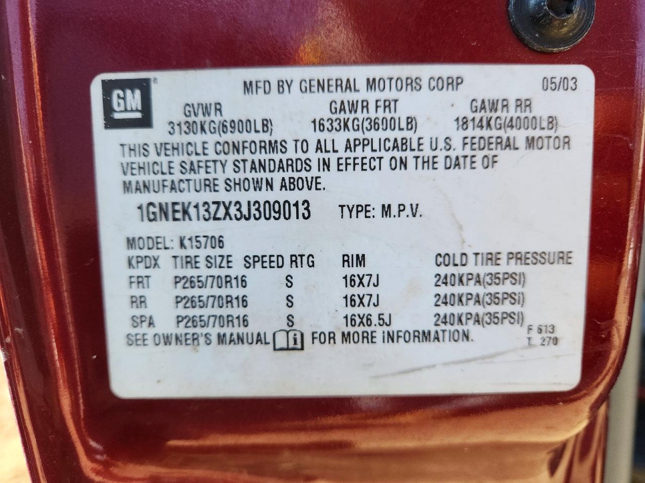 Chevrolet Tahoe K1500