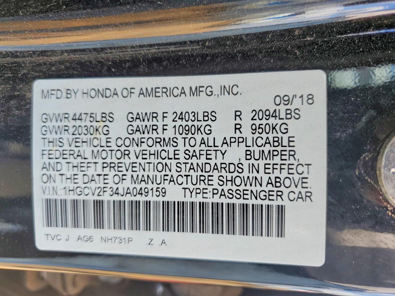 Honda Accord Sport