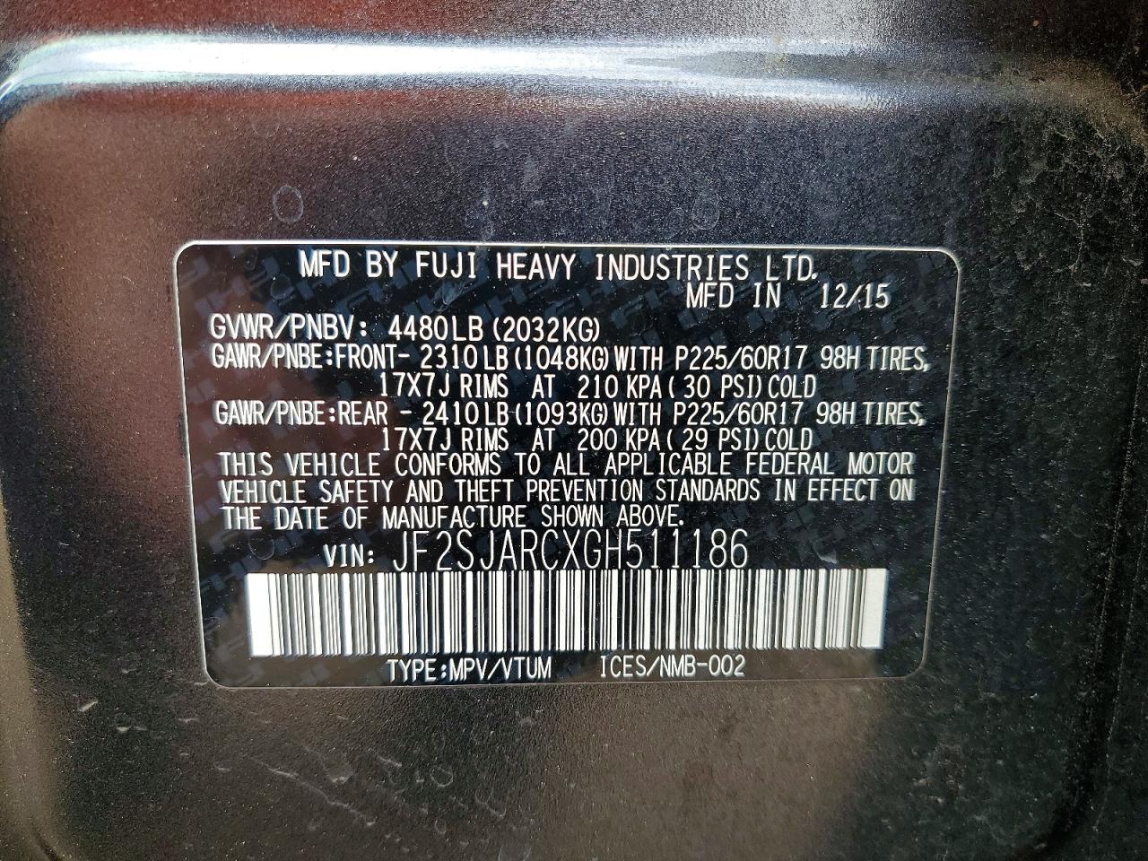 Subaru Forester 2.5i Limited