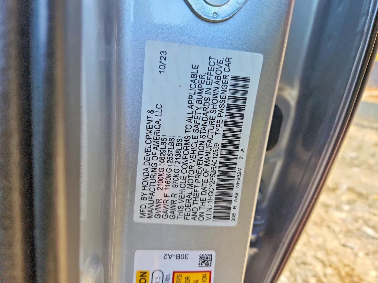 Honda Accord Hybrid Sport