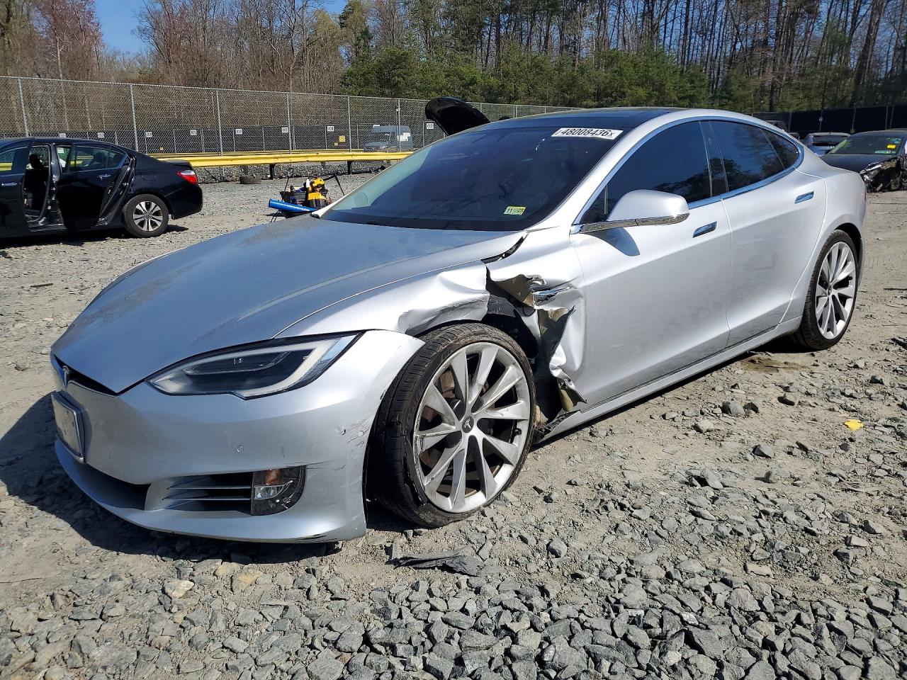 Salvage Tesla Model S Image