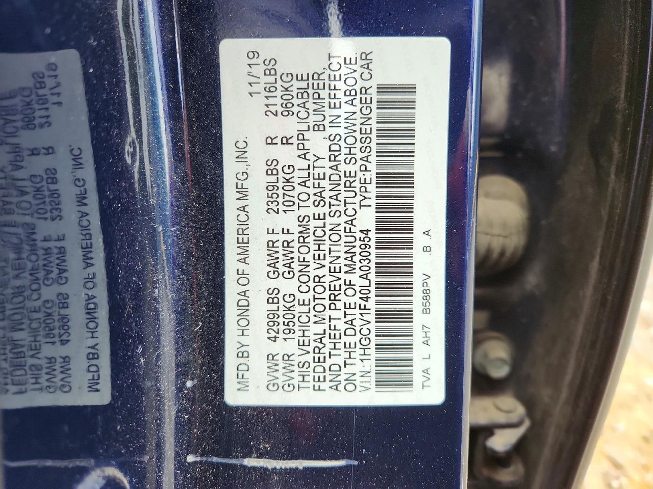 Honda Accord Ex