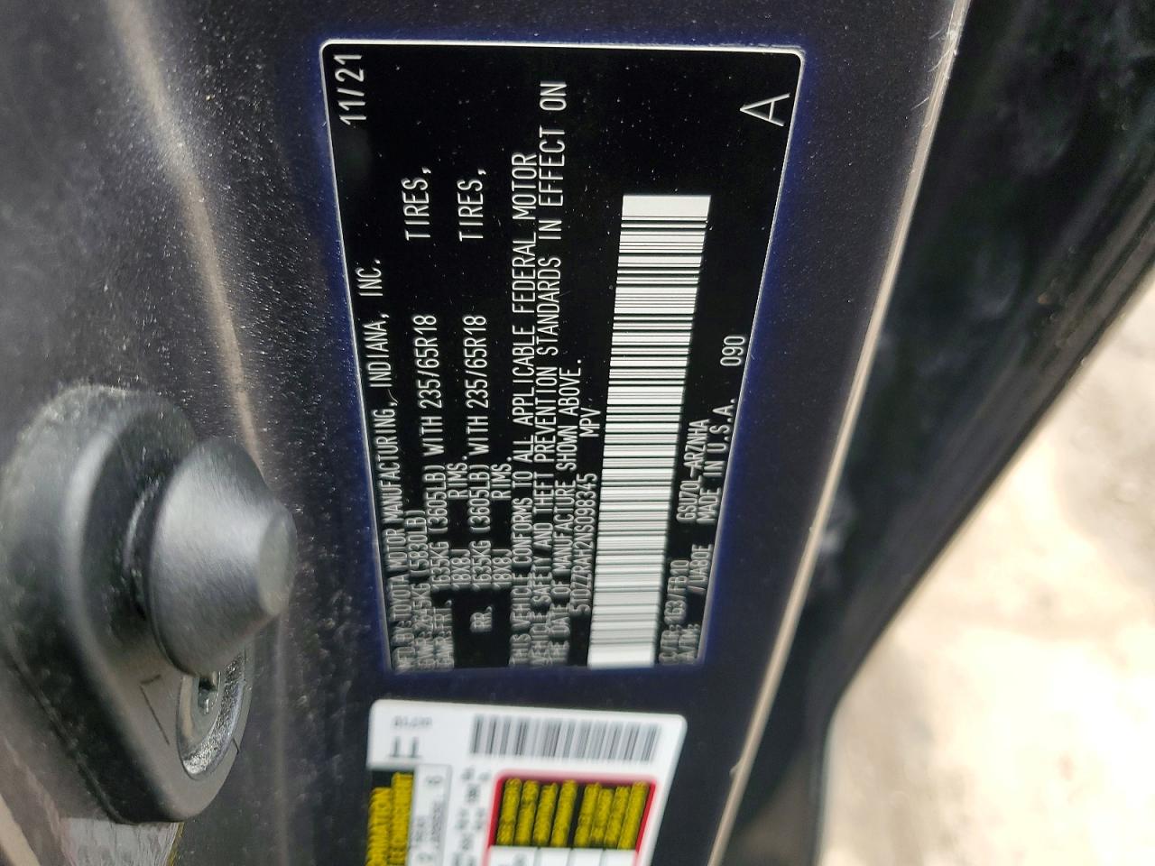 Toyota Highlander Le