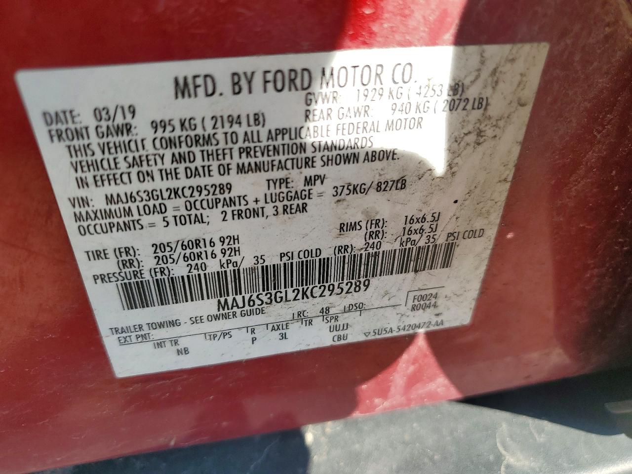 Ford EcoSport Se