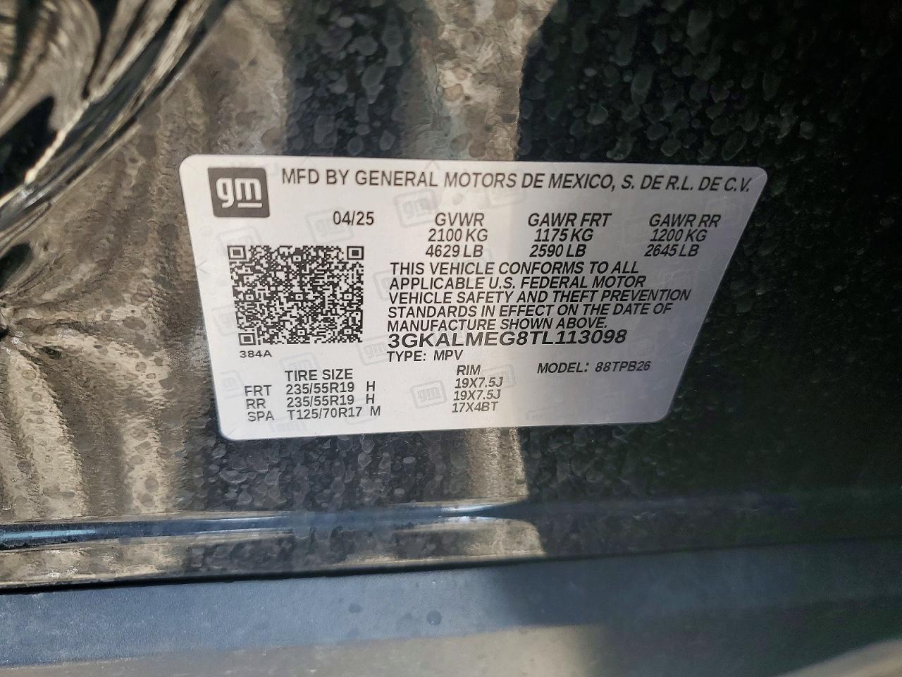 GMC Terrain Elevation
