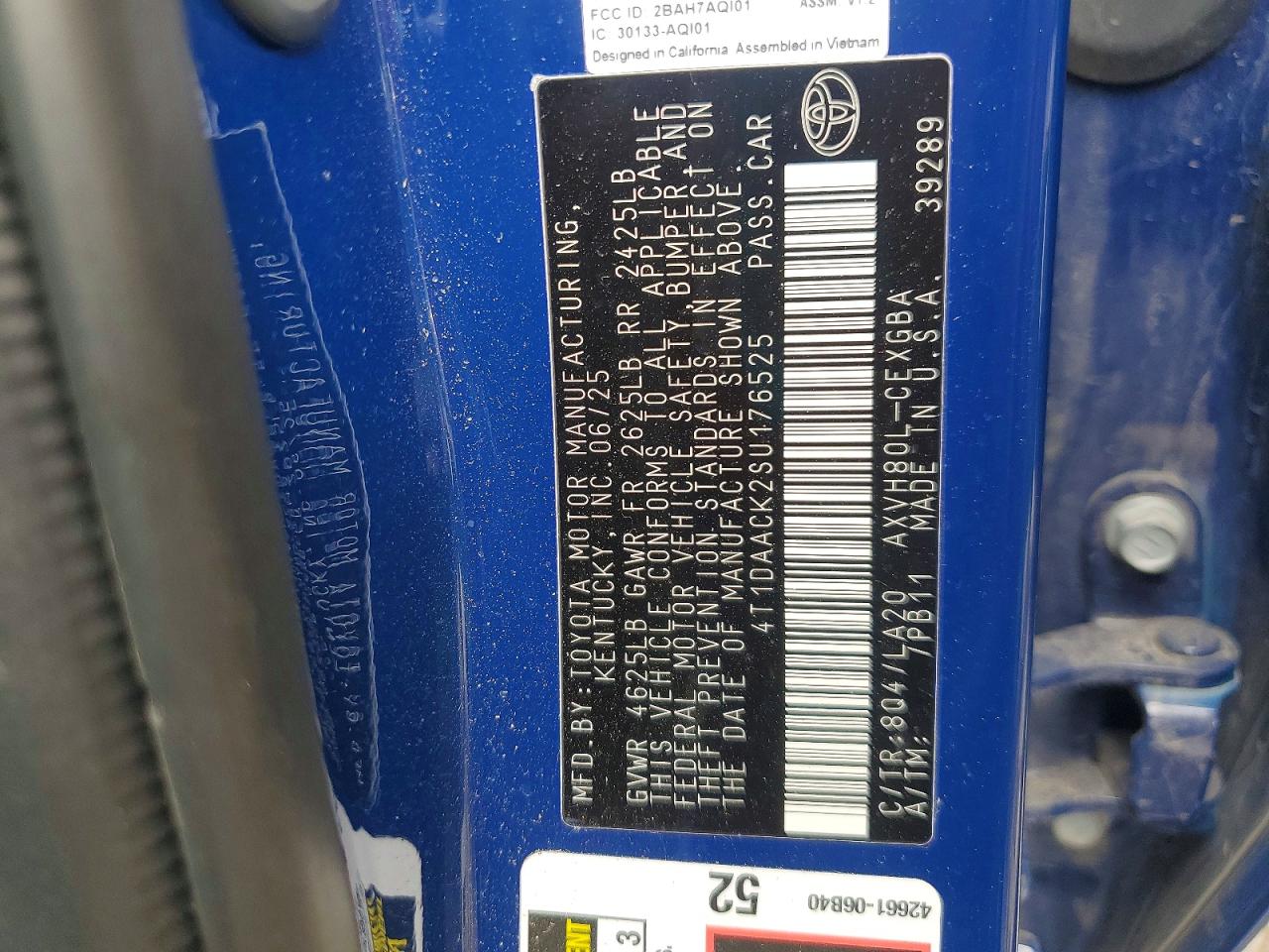 Toyota Camry Xle
