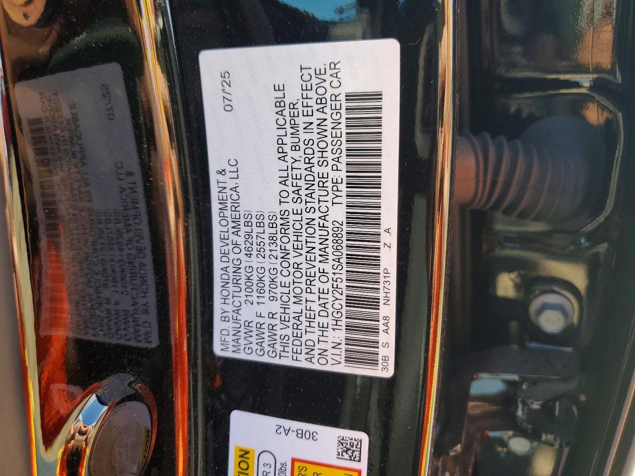 Honda Accord Hybrid Sport