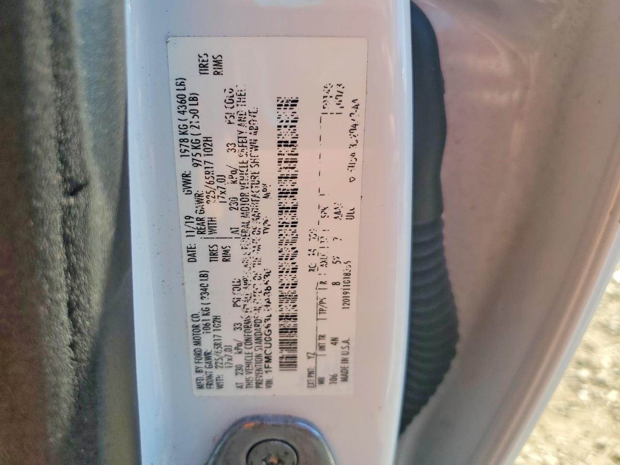 Ford Escape Se