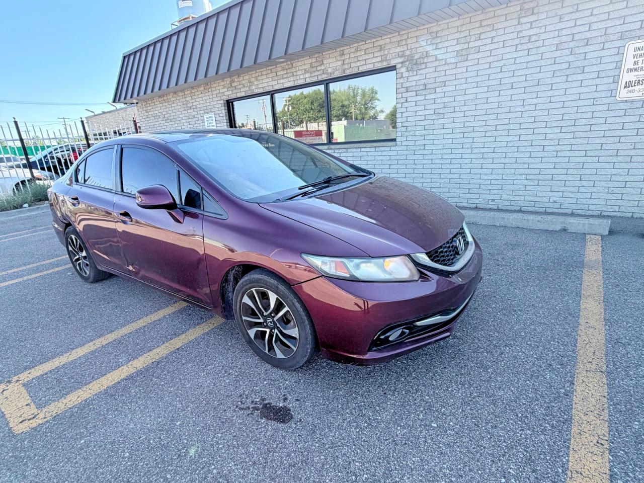 Salvage Honda Civic Image
