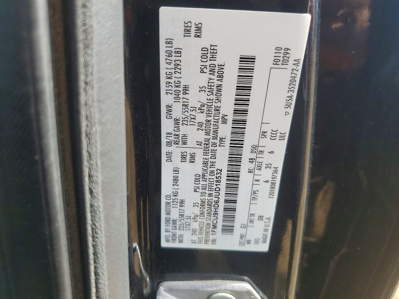 Ford Escape Sel