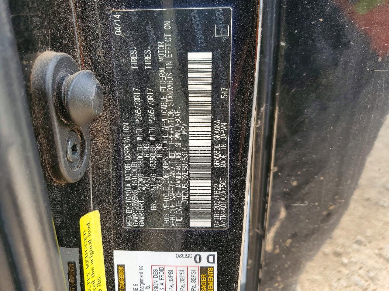 Toyota 4Runner Sr5