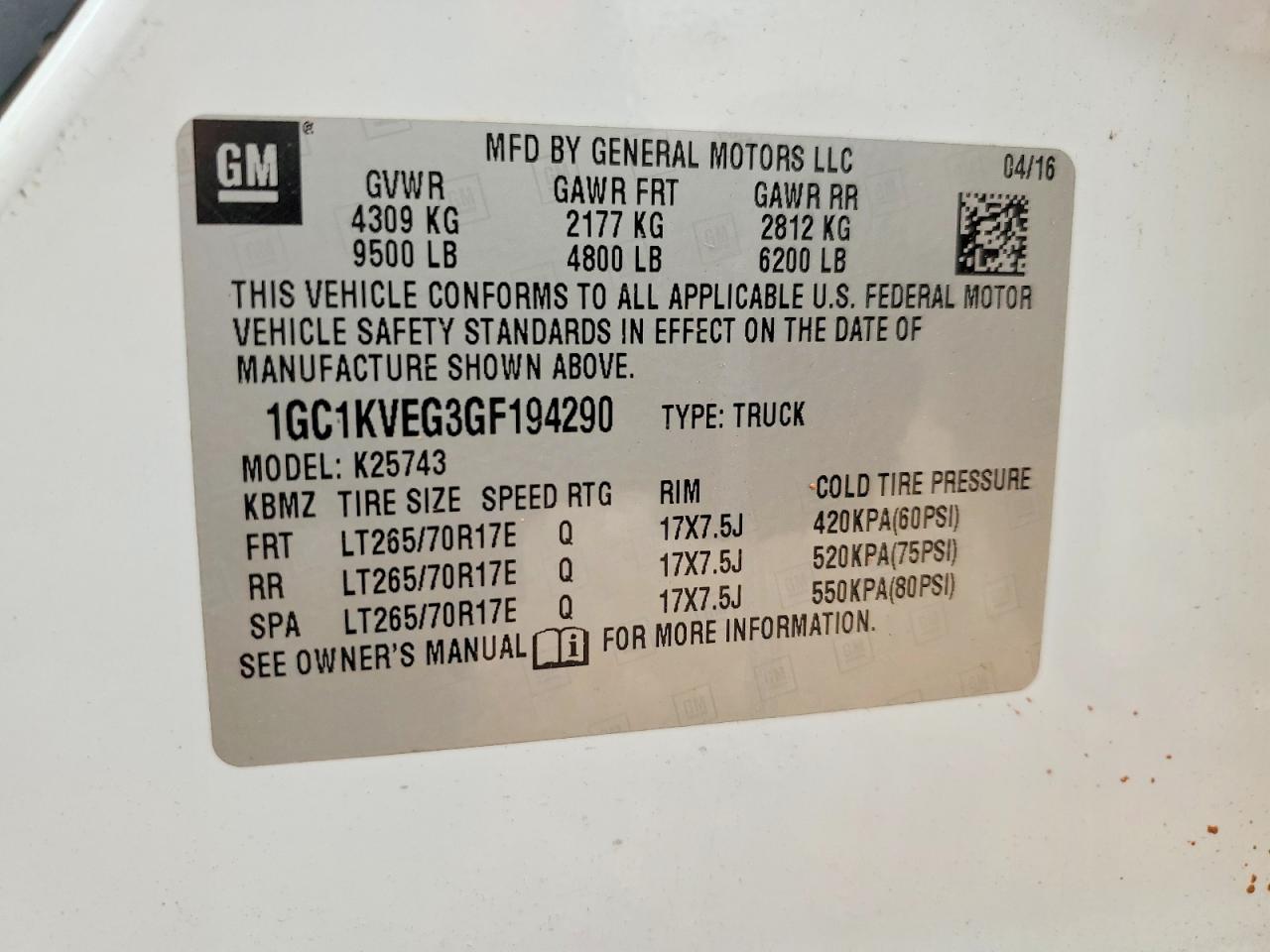 Chevrolet Silverado K2500 Heavy Duty Lt