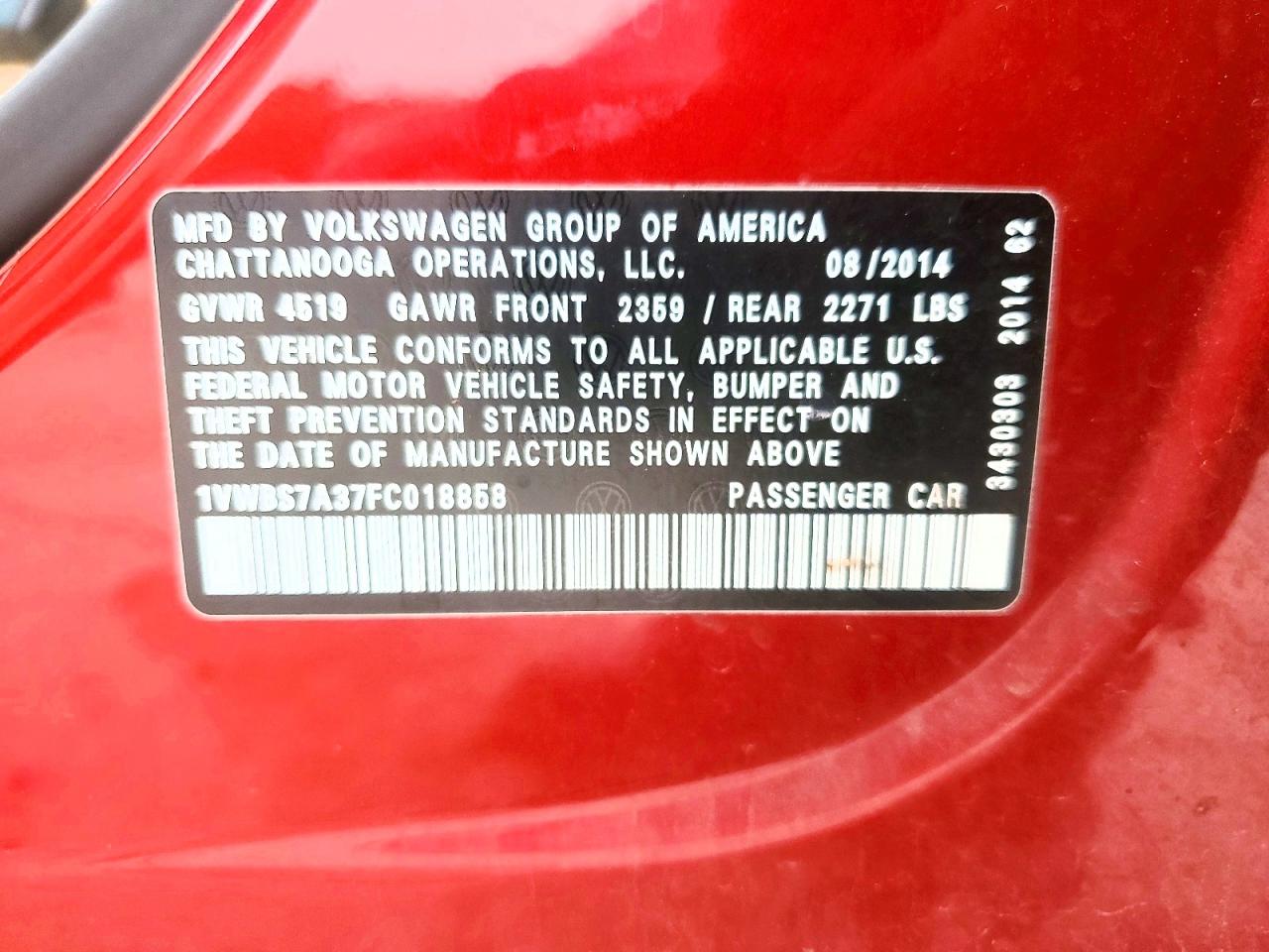 Volkswagen Passat Se