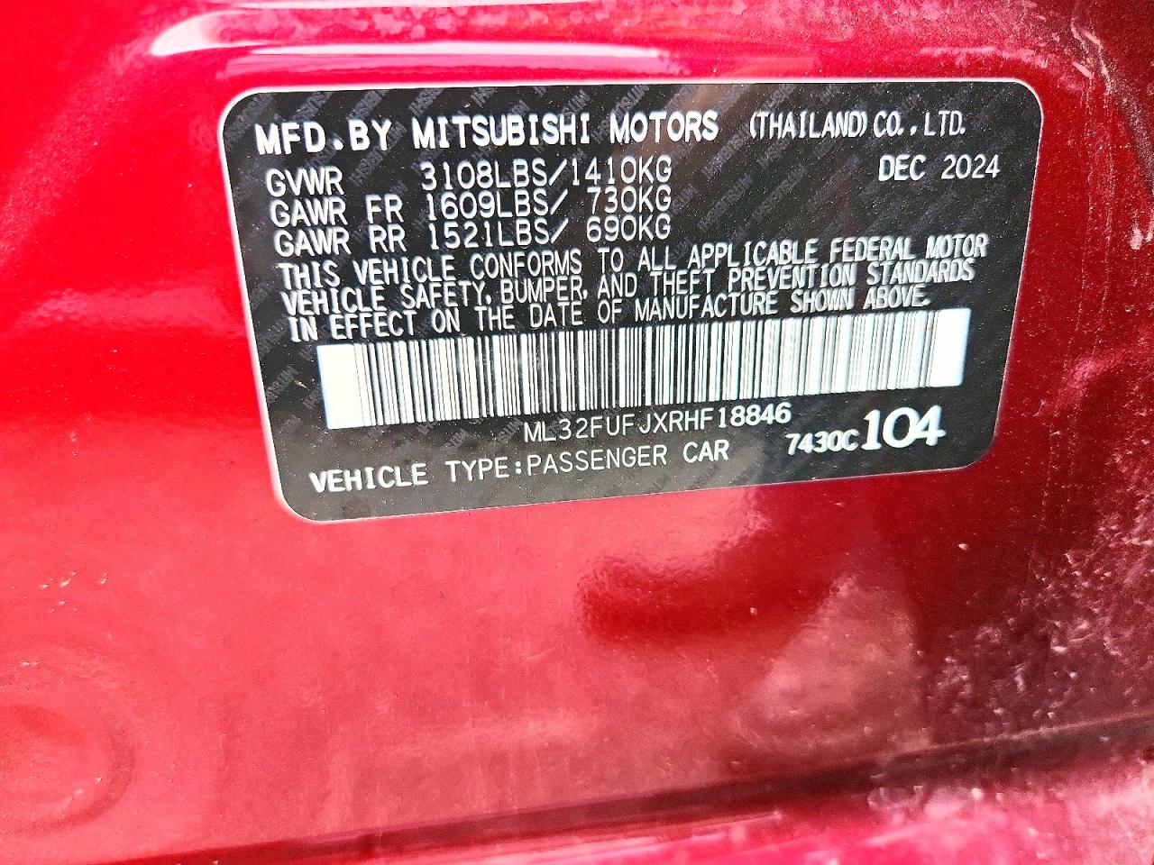 Mitsubishi Mirage G4 Es