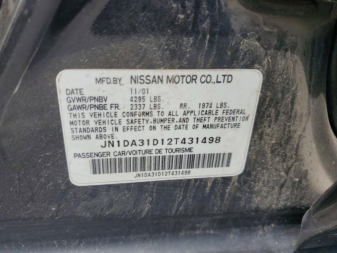 Nissan Maxima Gxe