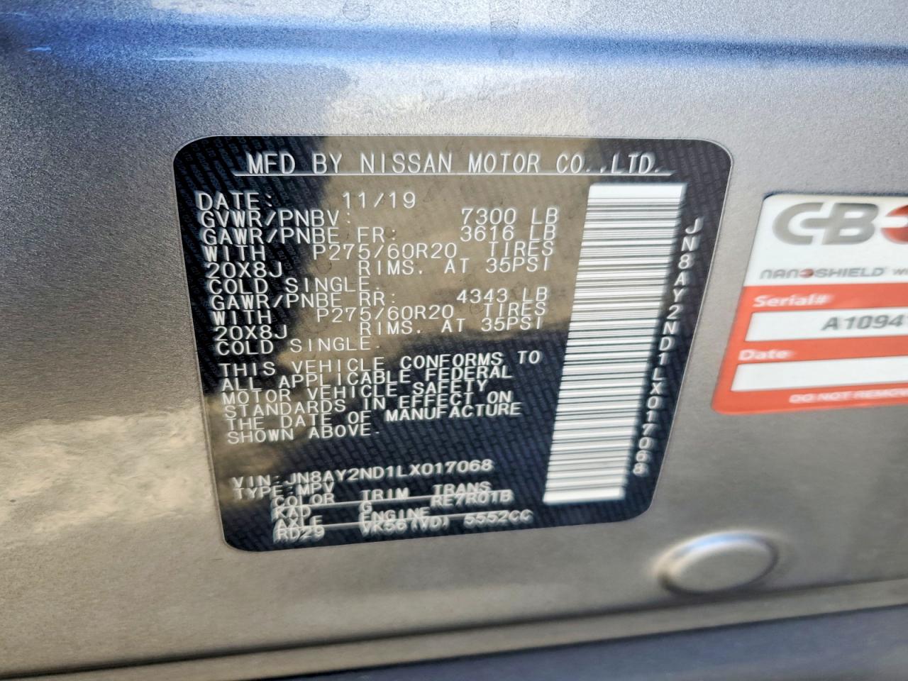 Nissan Armada Sl
