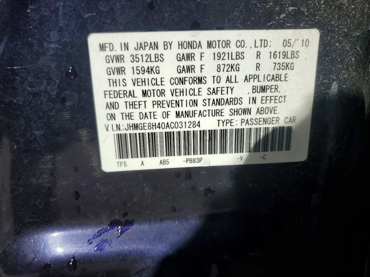 Honda Fit Sport
