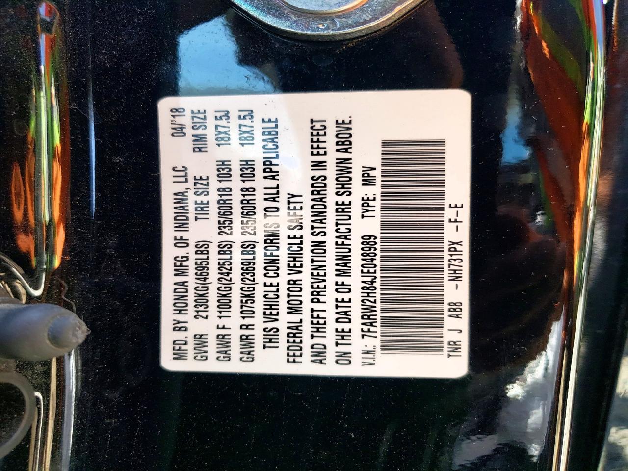 Honda Crv Exl