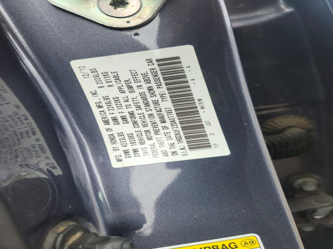 Honda Accord Lx