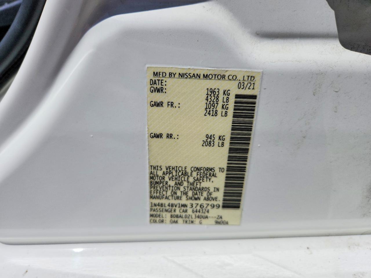 Nissan Altima S
