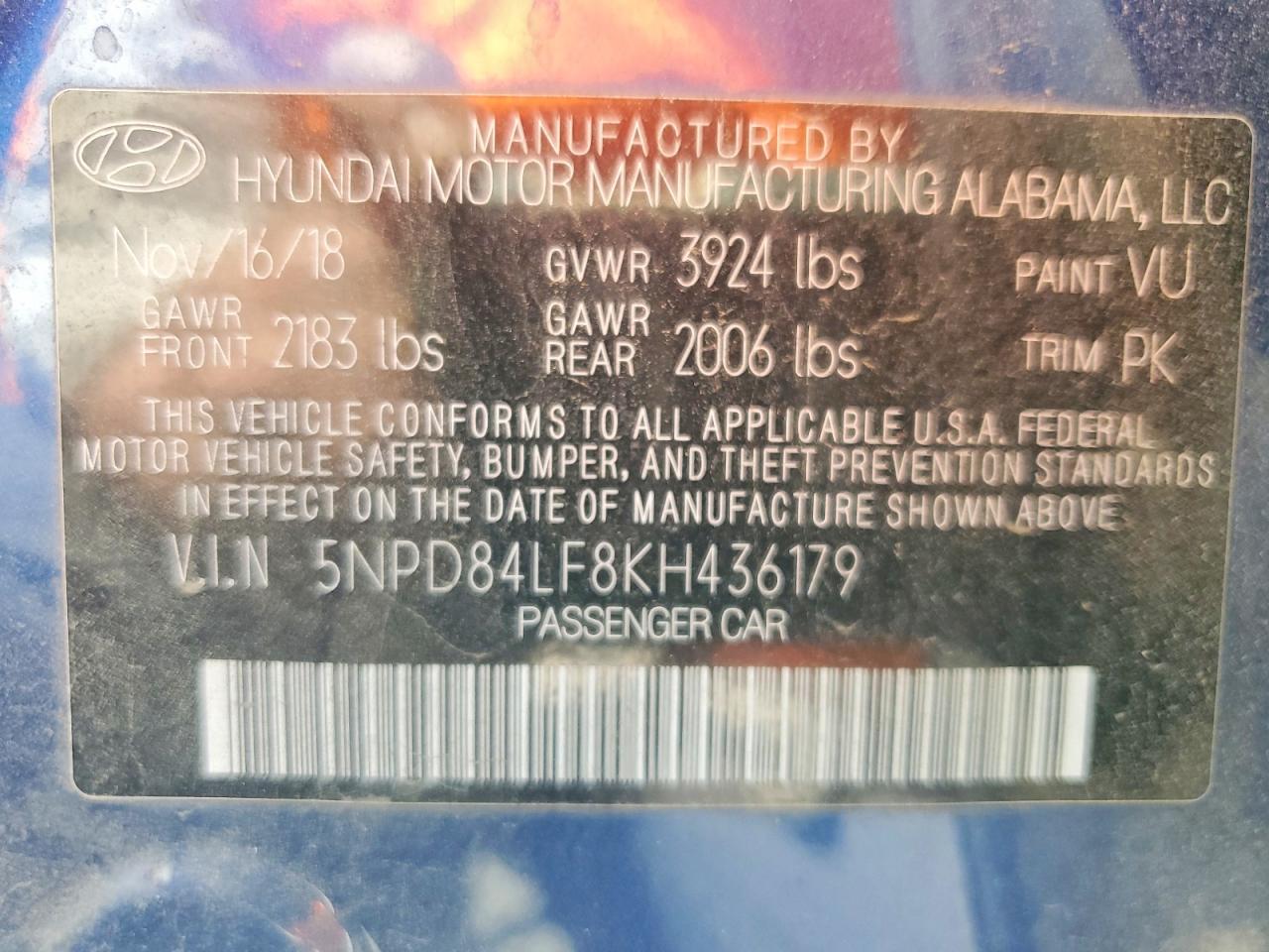 Hyundai ELANTRA Sel