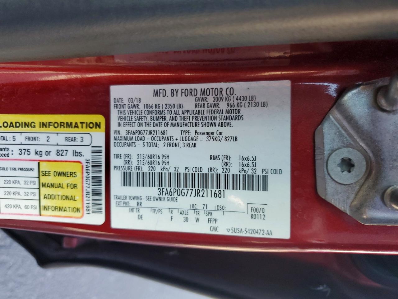 Ford Fusion S