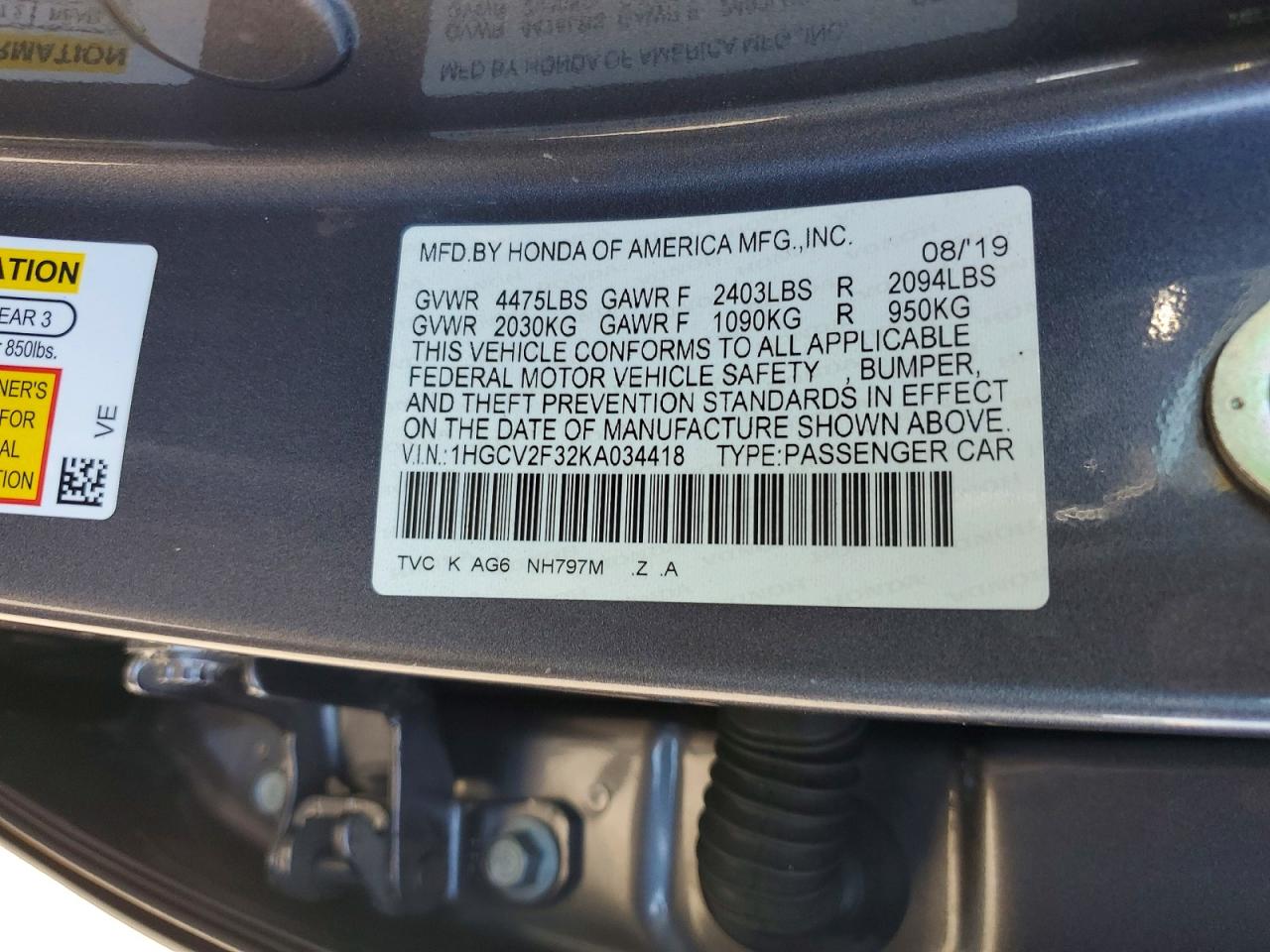 Honda Accord Sport