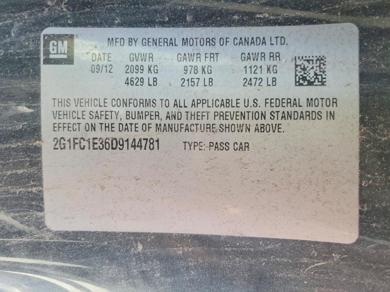 Chevrolet Camaro Lt