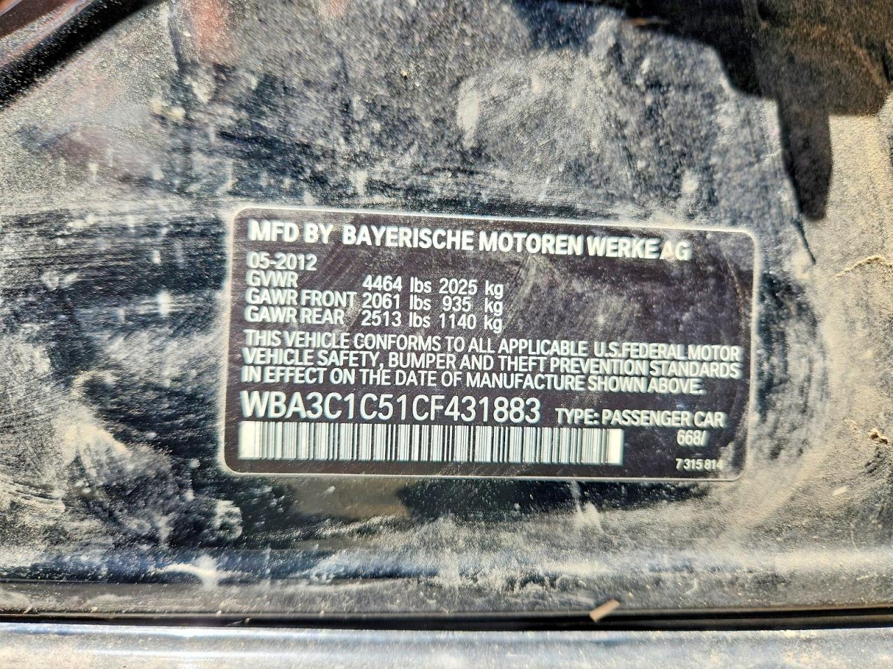 BMW 3 Series I Sulev
