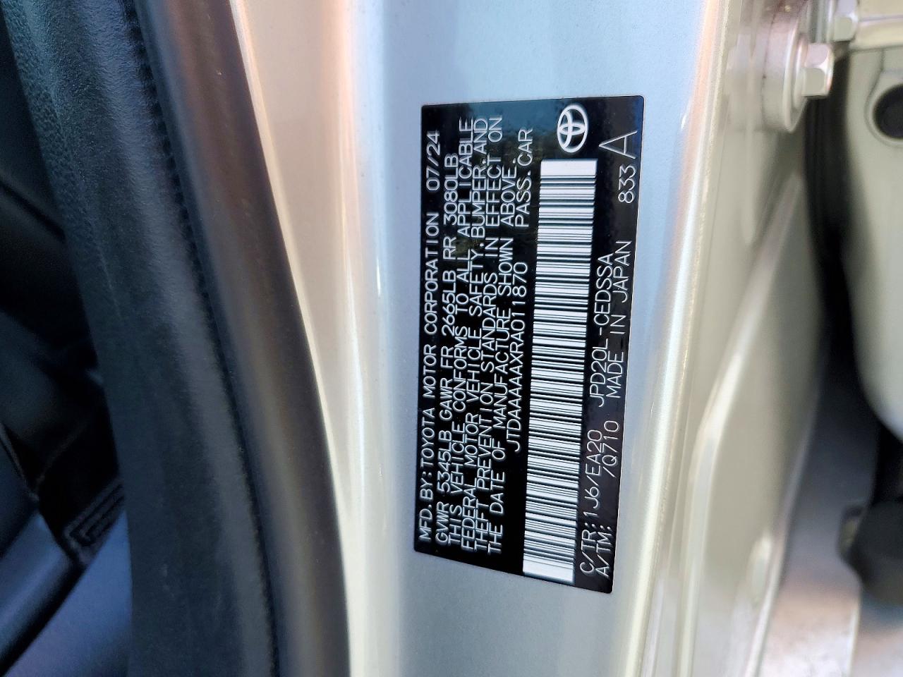 Toyota Mirai Xle