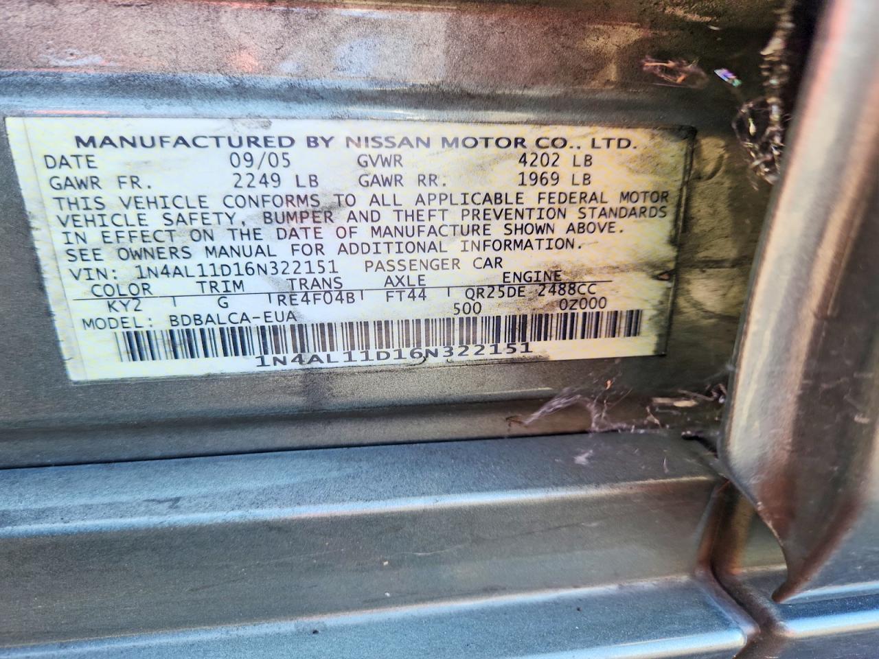 Nissan Altima 2.5