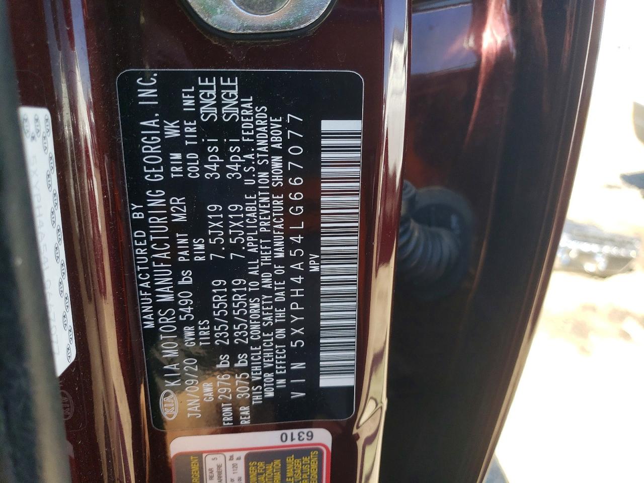 Kia Sorento Ex V6