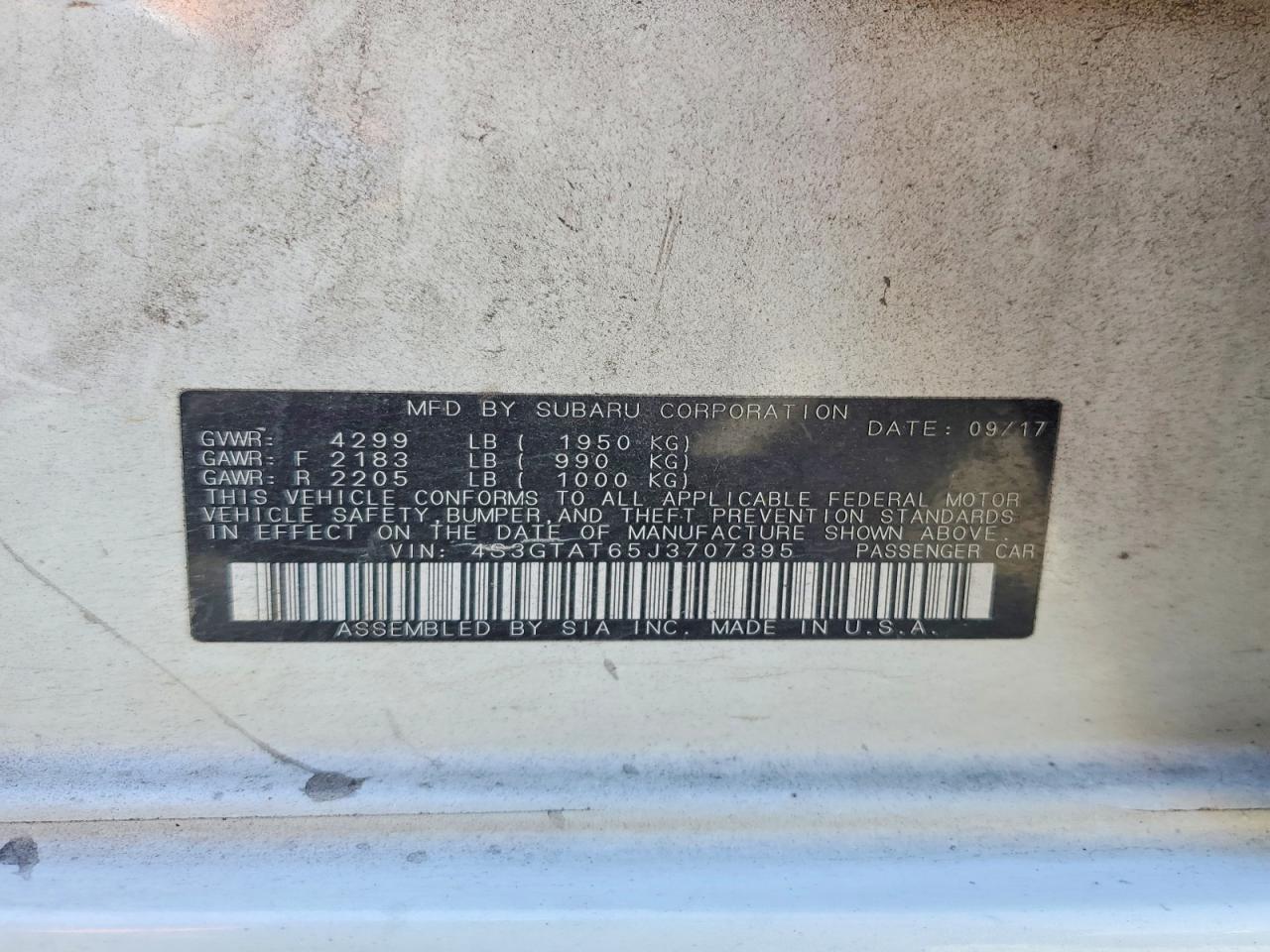 Subaru Impreza Limited