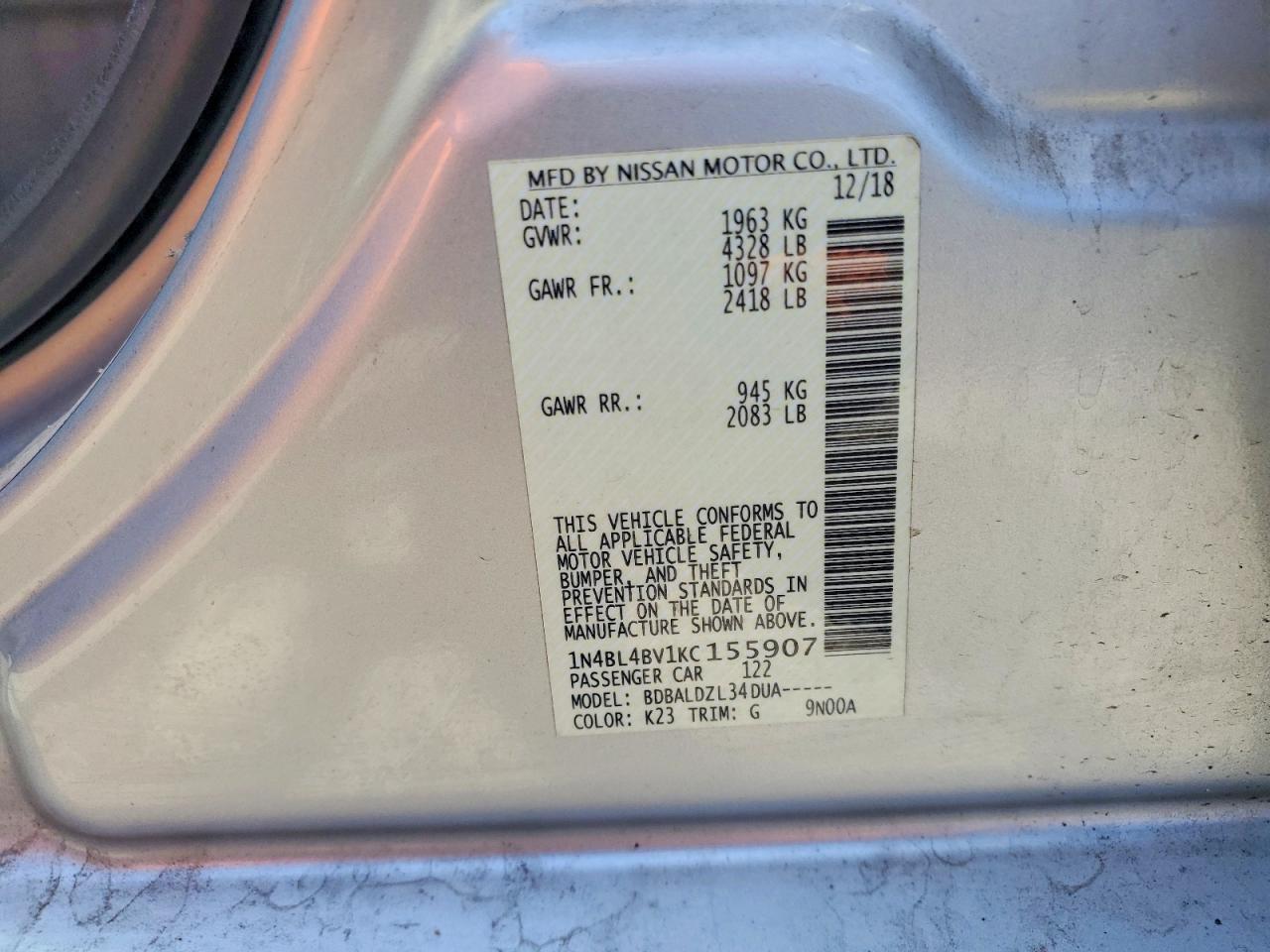 Nissan Altima S