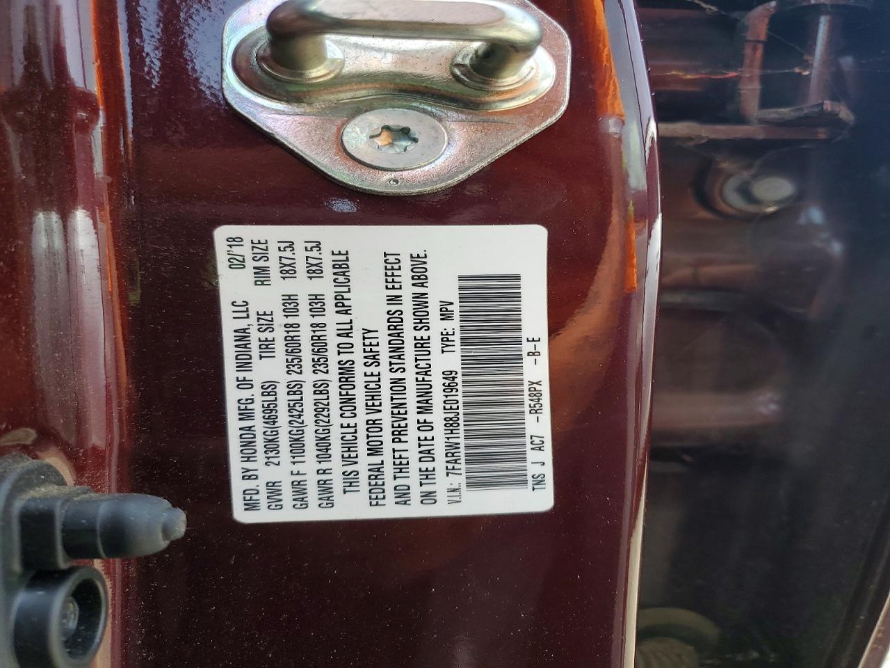 Honda Crv Exl