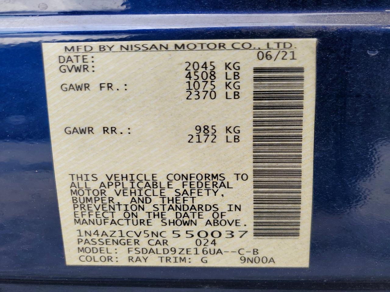 Nissan LEAF Sv