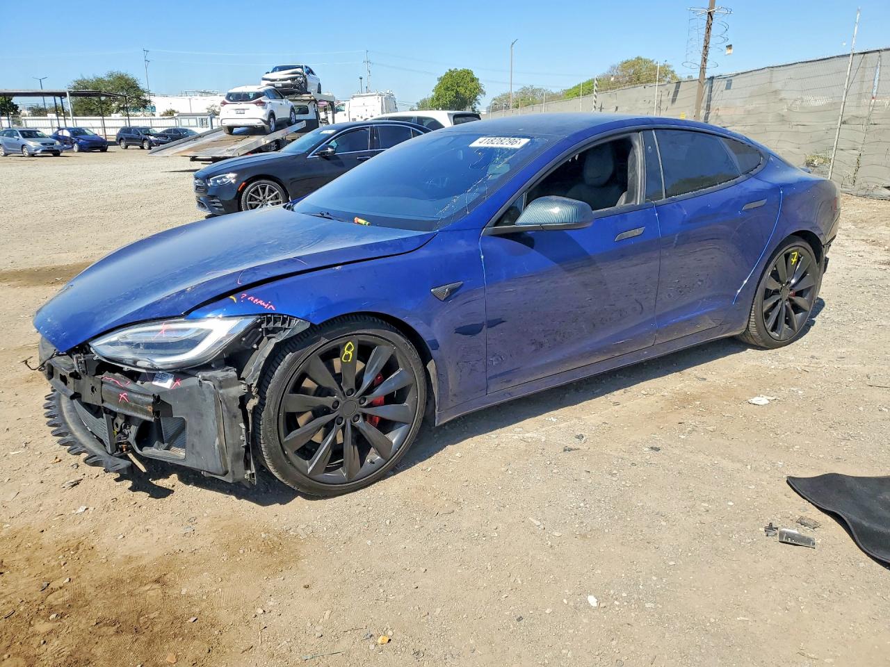 Salvage Tesla Model S Image