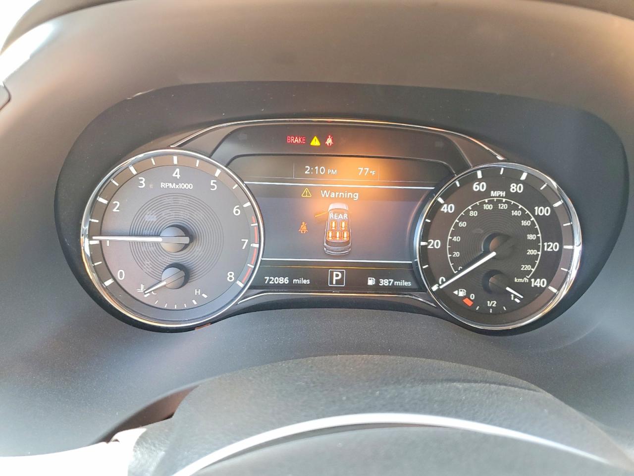 INFINITI Qx Sensory