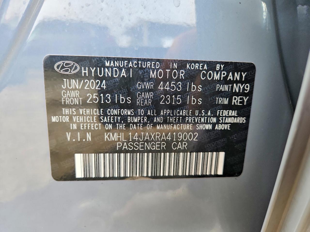 Hyundai SONATA Sel
