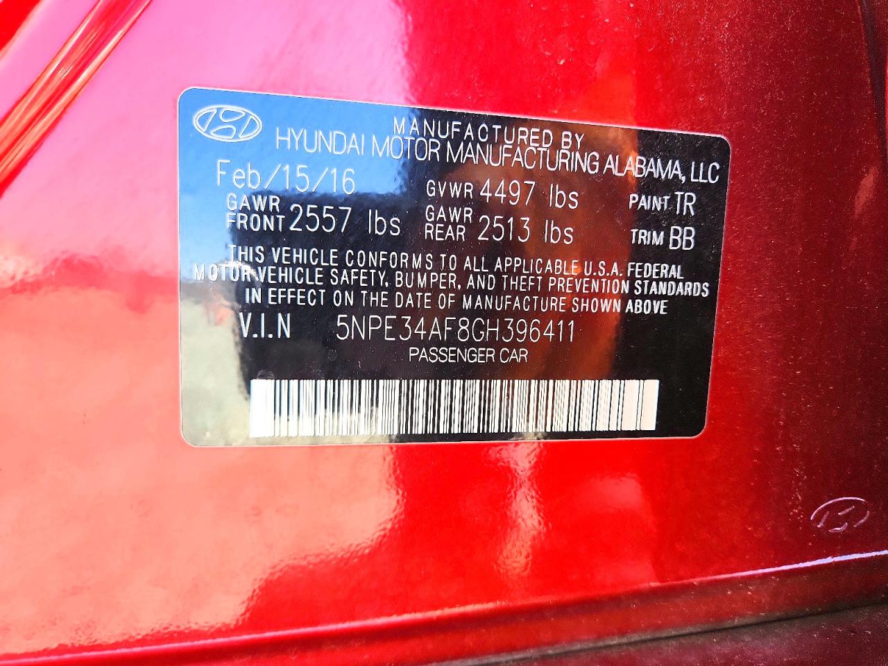 Hyundai SONATA Sport