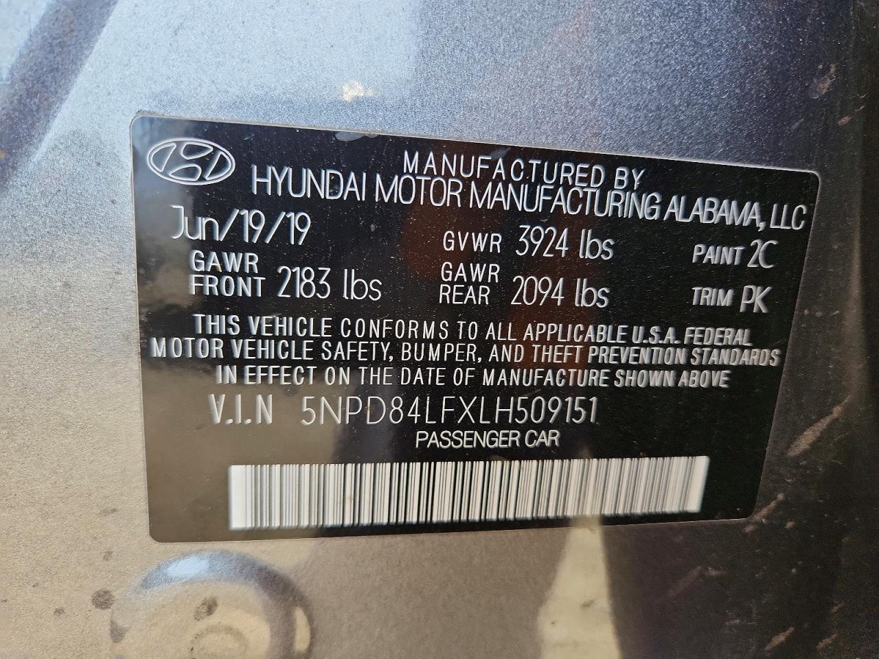 Hyundai ELANTRA Sel