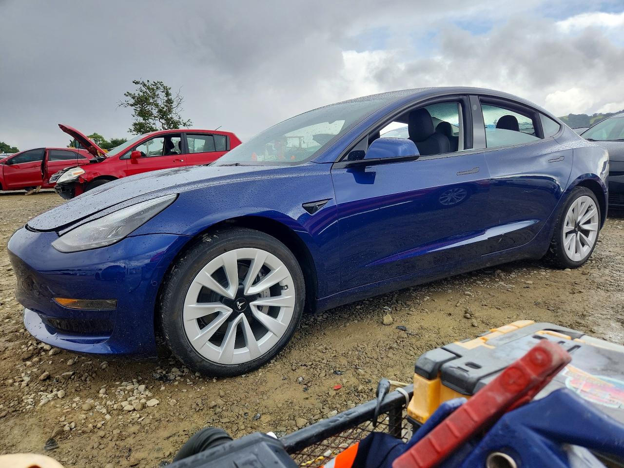 Salvage Tesla Model 3 Image