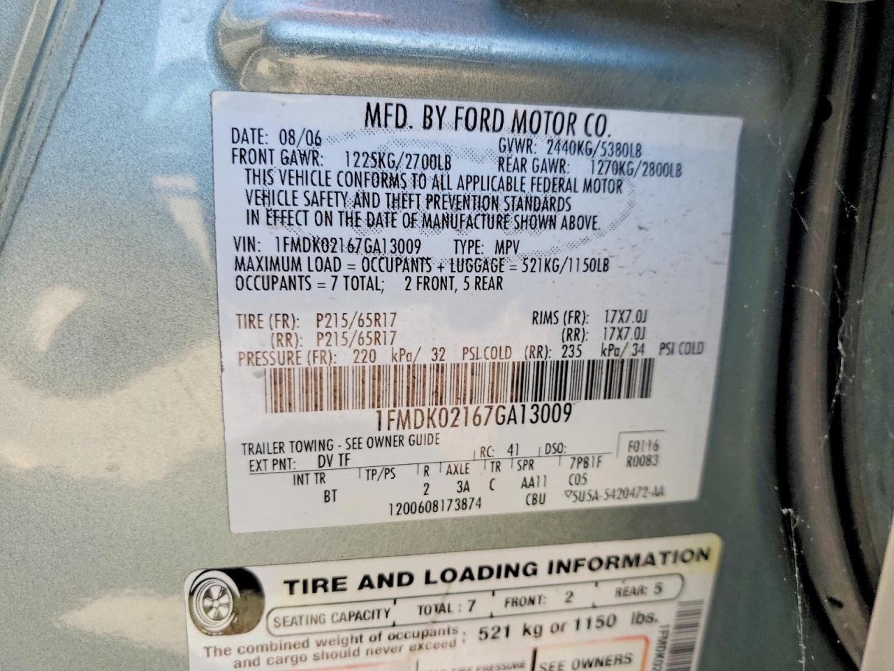 Ford Freestyle Sel
