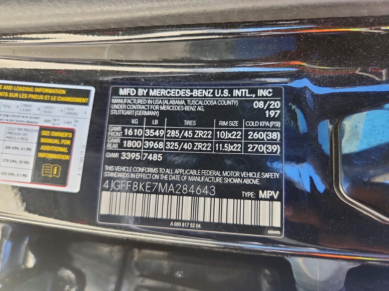 Mercedes-Benz Gls-class 63 Amg 4matic