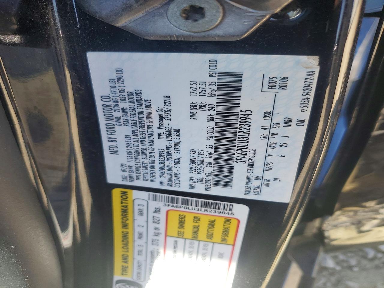 Ford Fusion Se