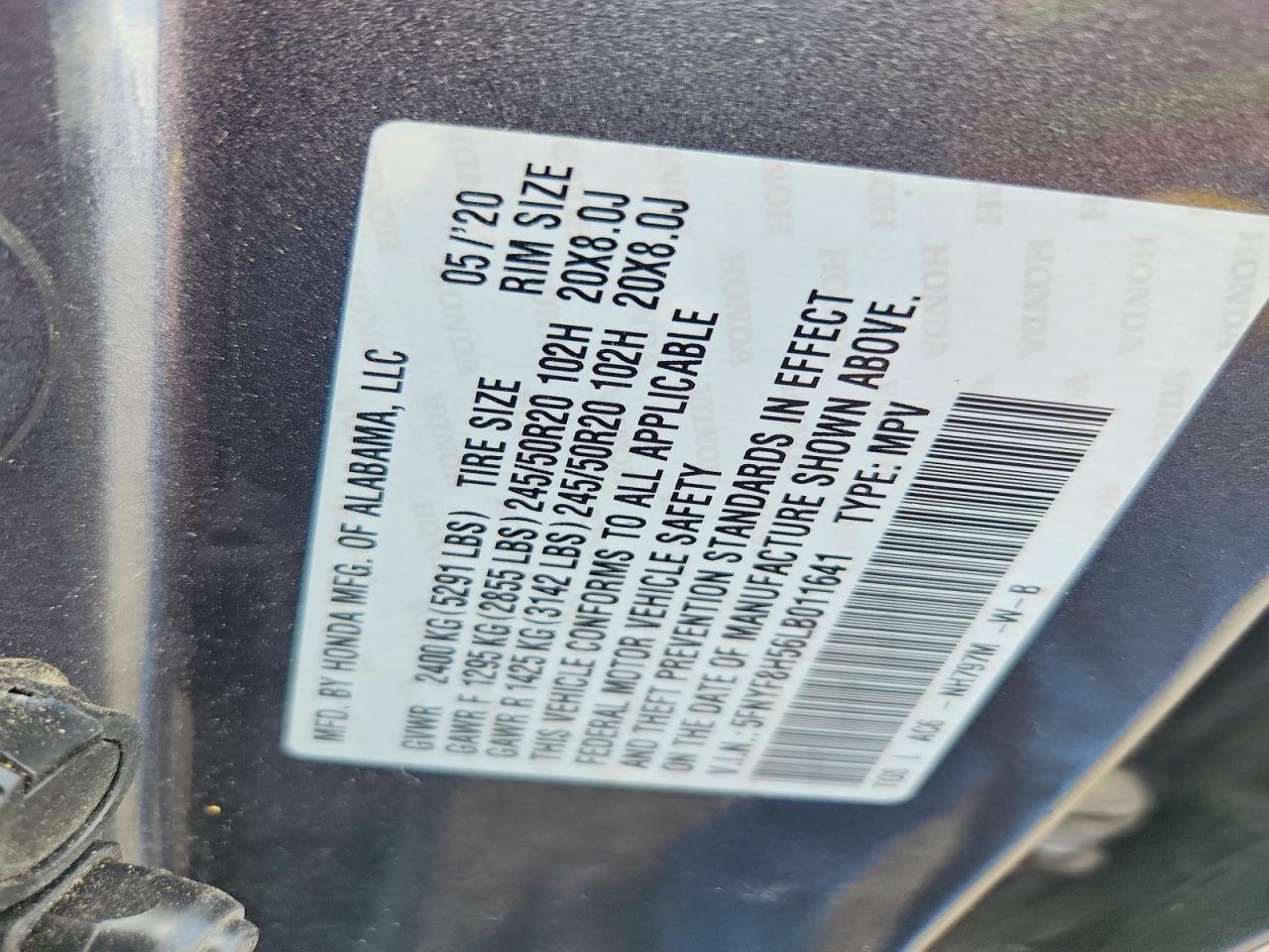 Honda Passport Exl